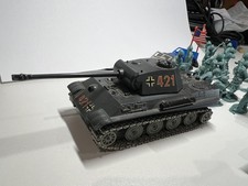 SOLIDO, Panzer PANTHER G 421, Deutsches Militärmodell, plus zwei Spielpanzer