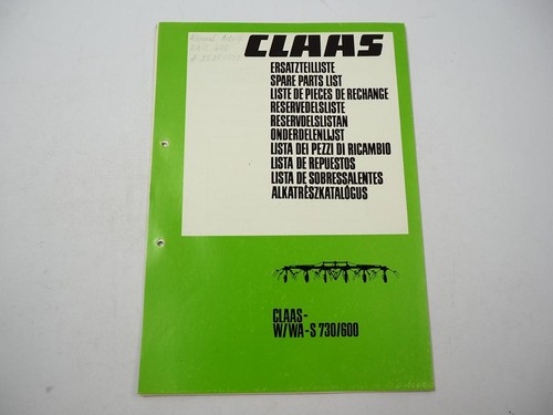 Claas 600 730 - claas,