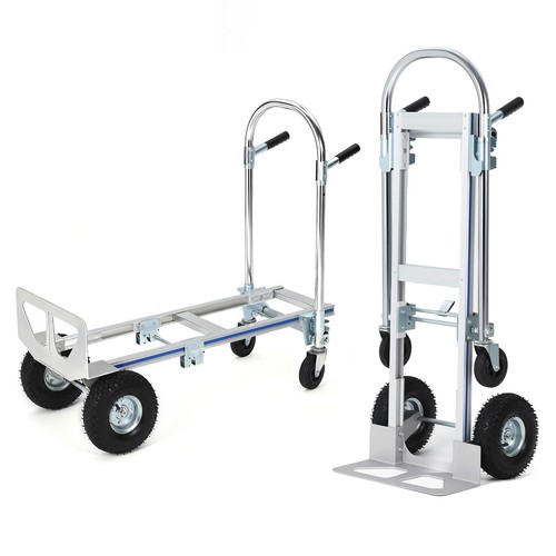 Aluminium transportwagen - aluminium,