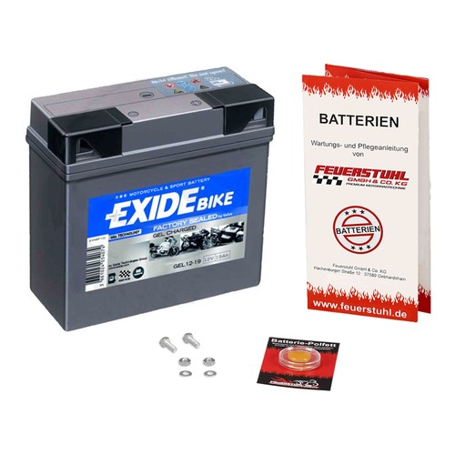 Exide gel batterie bmw 1150 - gel, r