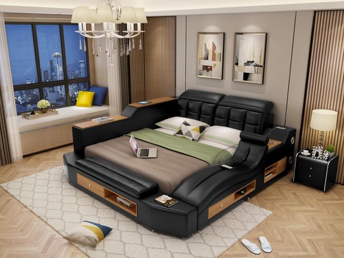 Design leder betten - leder, hotel