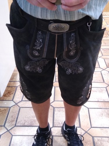 Lederhose herren kurz grösse - lederhose,