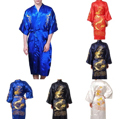 Herren bestickt satin - herren,