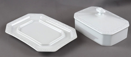 Porzellan butterdose rosenthal - porzellan,