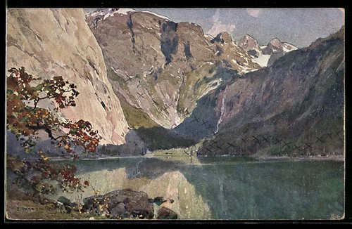 Künstler edward harrison - künstler-ak,