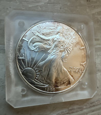 USA 1999 Silver Eagle / Lady