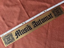 Messingschild für großen