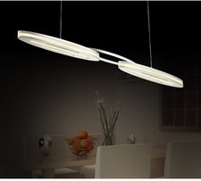 Schicke LED Pendelleuchte in Chrom Y8016-2P Leuchtfarbe Warmweiß neu Sparsam A+