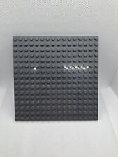 Lego Bauplatte 16x16, Dunkelgrau, Grau 91405,