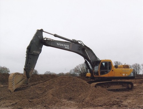 Volvo ec460 raupenbagger foto - volvo,