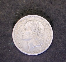 Münze Frankreich RF 5 FRANCS