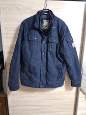 Neuwertige Winterjacke von Camp David in Gr. L in Dunkelblau