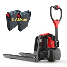 Elektrohubwagen F4 1,5 t Li-ION mit 2 Akkus - elektrischer Hubwagen - 24V / 20 A