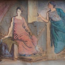 Frauenporträt Römische