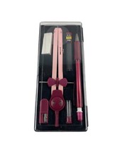 Zirkel von UNITED OFFICE Model No. HG10069B Rosa Weinrot Neu oder wie neu +Stift