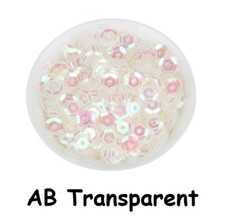 600 - 6 mm Tasse Pailletten