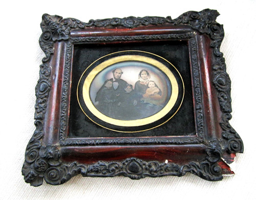 Seltenes daguerreotypie foto - seltenes,