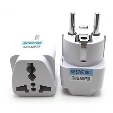 US AU UK zu EU Stecker Adapter