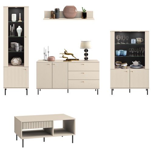 Wohnzimmer set wohnwand - wohnzimmer-set,