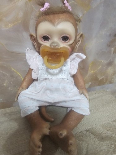 Rebornbaby affe groß - affe,