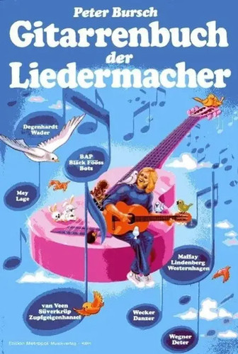 Gitarrenbuch der liedermacher - gitarrenbuch,