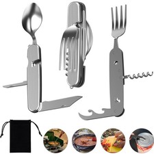 Camping Besteck Set Edelstahl