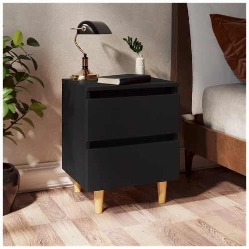 Nachtschrank schwarz
