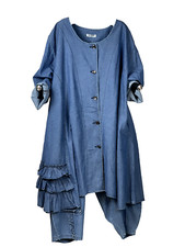 LaBass Jeanskleid/Jeansmantel