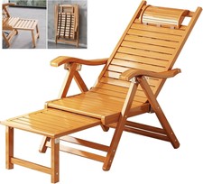 Liegestuhl Bambus Sonnenliege