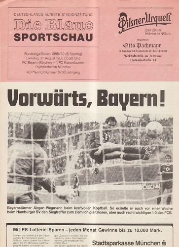 Bayern münchen 1 - 88/89, münchen-1