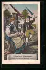 Dusslingen, Ansichtskarte