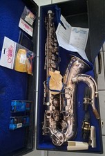 B-Tenor Saxophon Weltklang versilbert Yamaha Mundstück