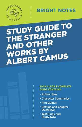 Study guide the stranger - to,