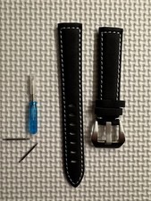 Leder Uhrenarmband 18 mm