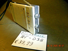 PANASONIC Modell NO RF-038 Japan Taschenradio Transistor-Radio Reto 1978,Silber