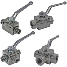 Absperrhahn Blockkugelhahn 2/2