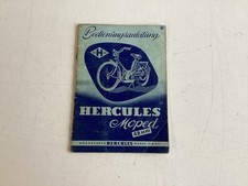 Hercules Bedienungsanleitung Moped 48ccm original 32-seitig selten !