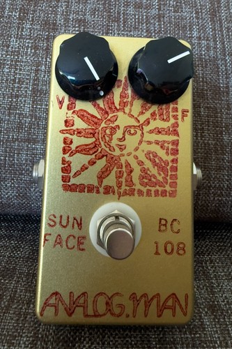 Analog man sun face - man,