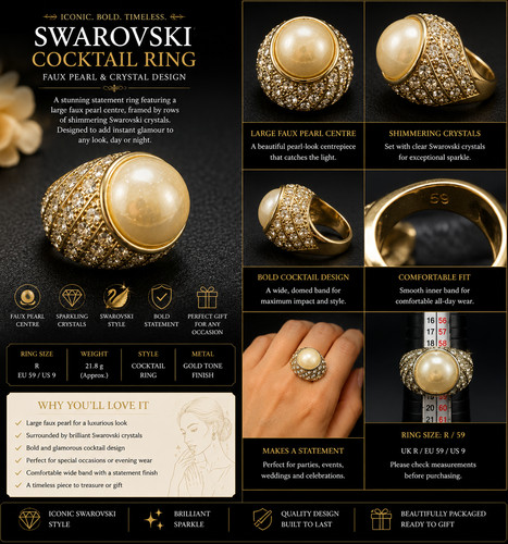 Swarovski faux pearl kristall - faux,