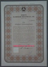 Sankyo Aluminium Industry Co., Ltd. 1er-OS 1991