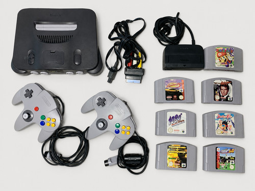 Nintendo konsole n64 7 - konsole, n64,