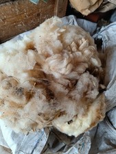  4kg Schafwolle, Rohwolle