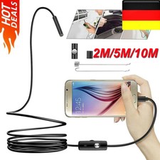 1080P Endoskop Inspektion Kamera LED Endoscope IP67 Android PC Handy 2/5/10m DE