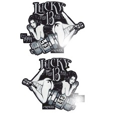 Set Pin Up 30 cm Aufkleber