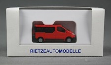 RIETZE 11430 (H0,1:87) - OPEL VIVARO 2006 BUS rot - NEUWARE!