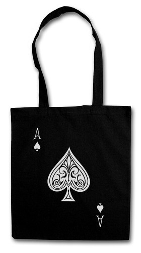 Ace spades stofftasche - of, ii