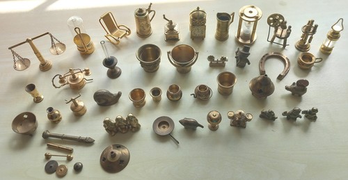 Messing miniaturen konvolut - 40,