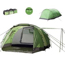 Tunnelzelt 4 Personen Familienzelt Campingzelt 4 Mann Zelt Gruppenzelt