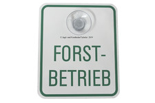 Autoschild Forstbetrieb