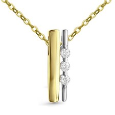 Anhänger mit Zirk. Gold